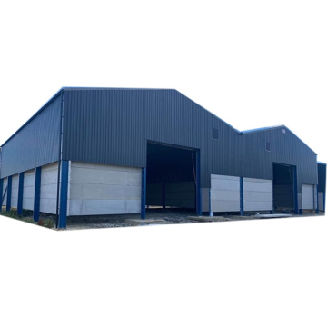 Customized Design Modular Industrial Prefabricated Light Steel Structure Portable Workshop Construction